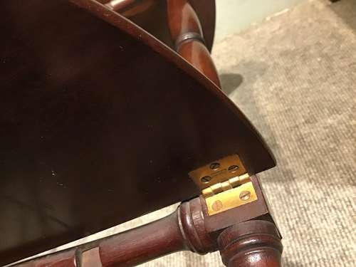 Antique folding table