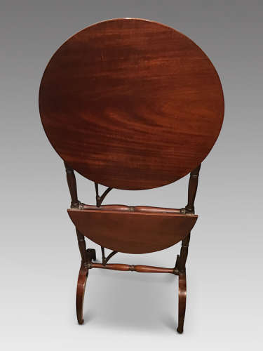 Antique folding table