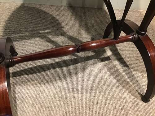 Antique folding table