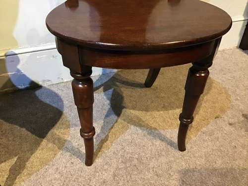Pair of antique hall chairs