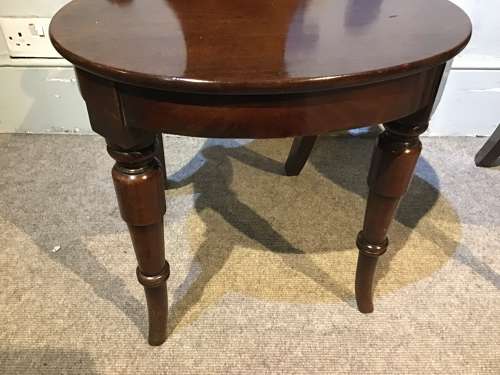 Pair of antique hall chairs