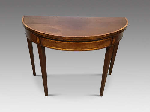 Georgian card table