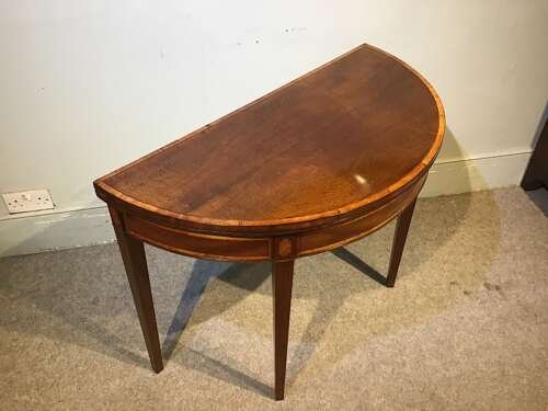 Georgian card table