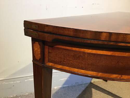 Georgian card table