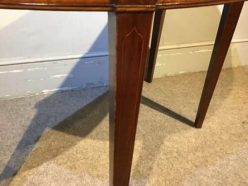 Georgian card table