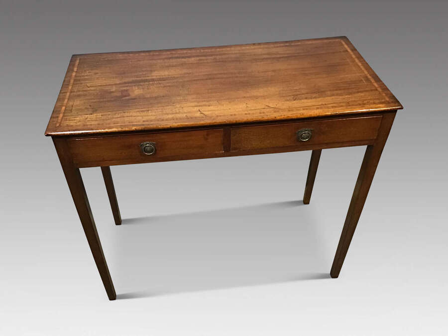 Antique mahogany sidetable