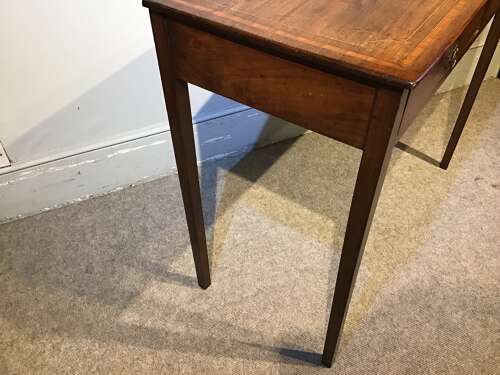 Antique mahogany sidetable