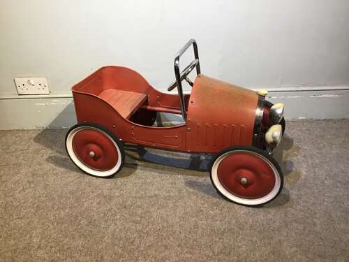 Vintage pedal car
