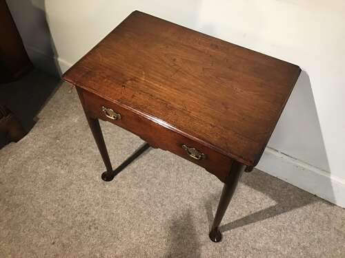 Antique mahogany sidetable