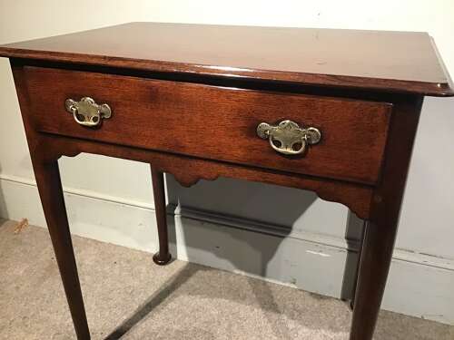 Antique mahogany sidetable