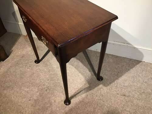 Antique mahogany sidetable
