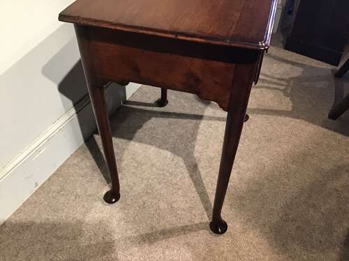 Antique mahogany sidetable