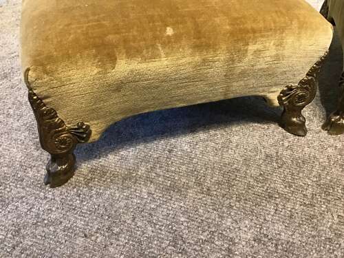 Pair of regency stools