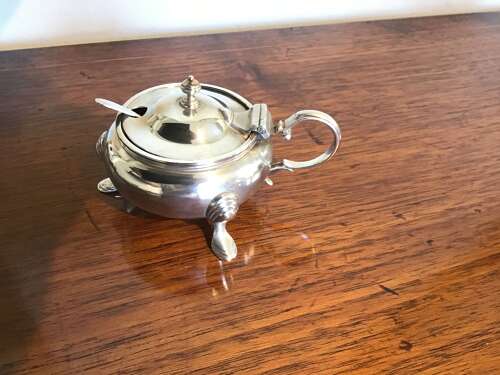 Silver cruet set