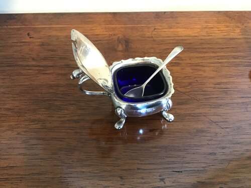 Silver cruet set