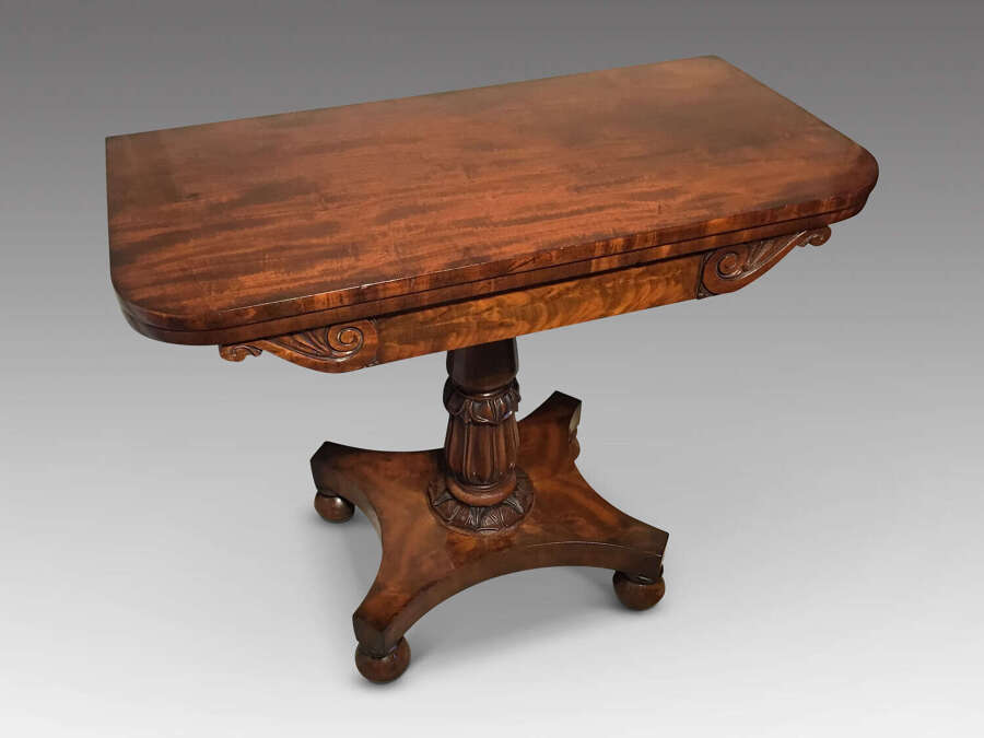 Antique card table