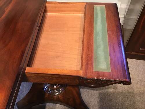 Antique card table