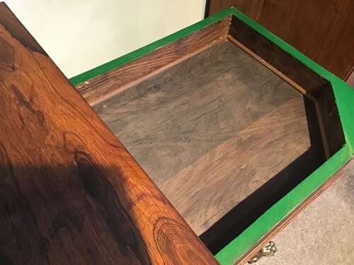 Regency card table