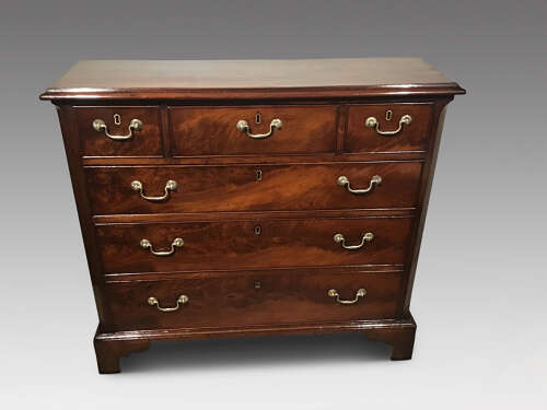 Antique mahogany chest of drawers