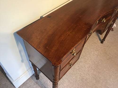 Antique mahogany hall table