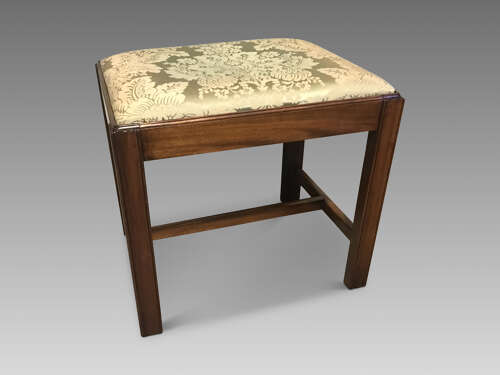 Antique mahogany stool