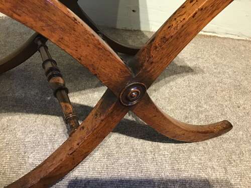 Antique rosewood stool