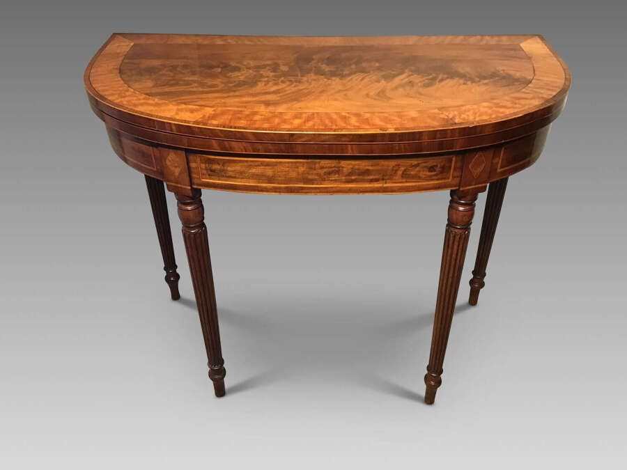 Antique card table