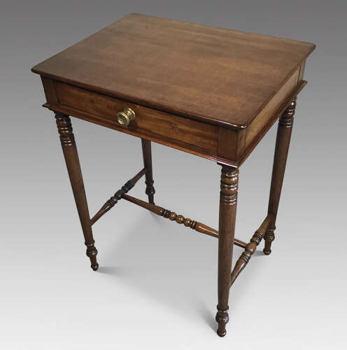 Antique mahogany sidetable