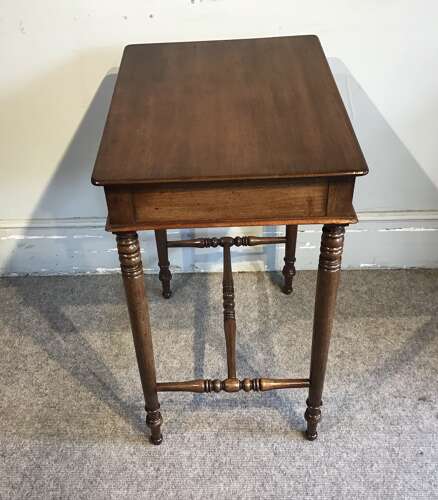 Antique mahogany sidetable