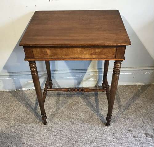 Antique mahogany sidetable