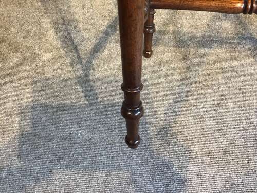 Antique mahogany sidetable