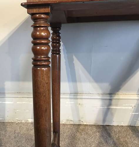 Antique mahogany sidetable