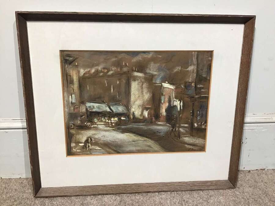 Cyril Mann - London street scene