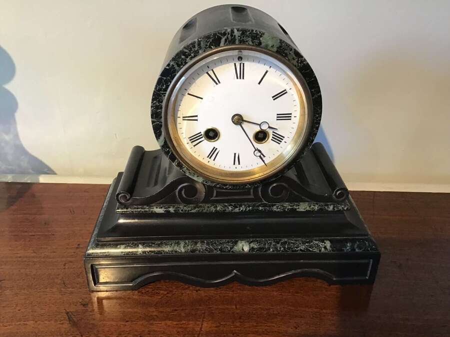 Antique slate clock