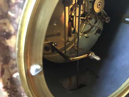 Antique mantel clock
