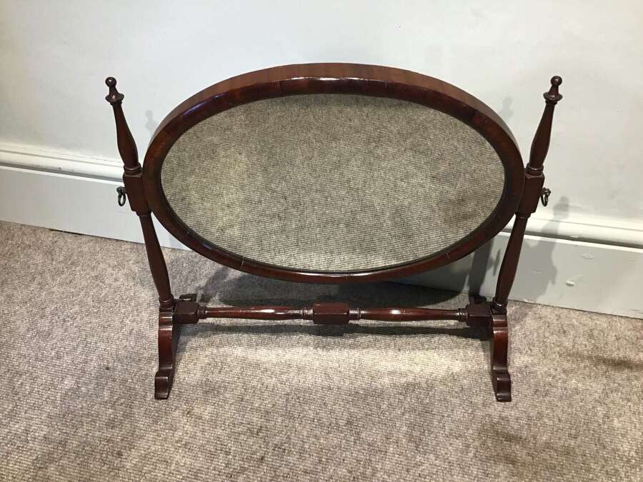 Late Georgian toilet mirror