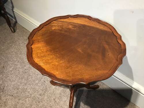 Mahogany wine table