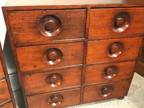Pair of apothecary chests