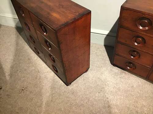 Pair of apothecary chests