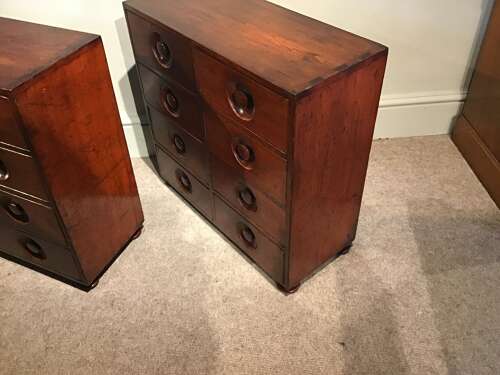Pair of apothecary chests