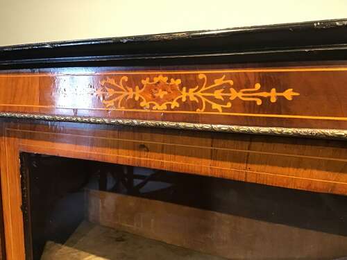 Victorian walnut pier cabinet