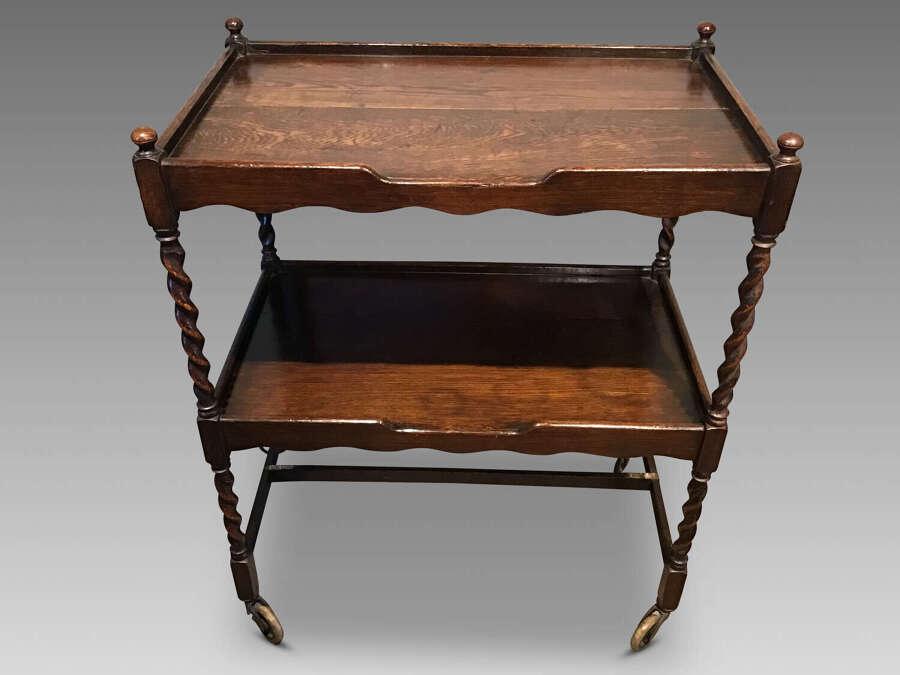Oak trolley