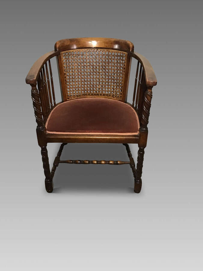 Edwardian tub chair