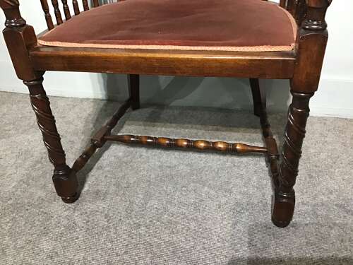 Edwardian tub chair