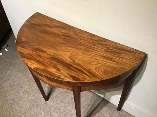 Georgian card table