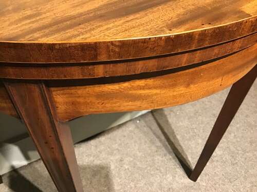 Georgian card table