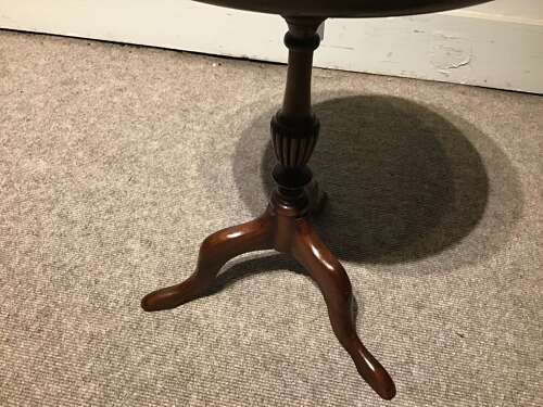 Mahogany wine table