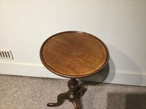 Mahogany wine table