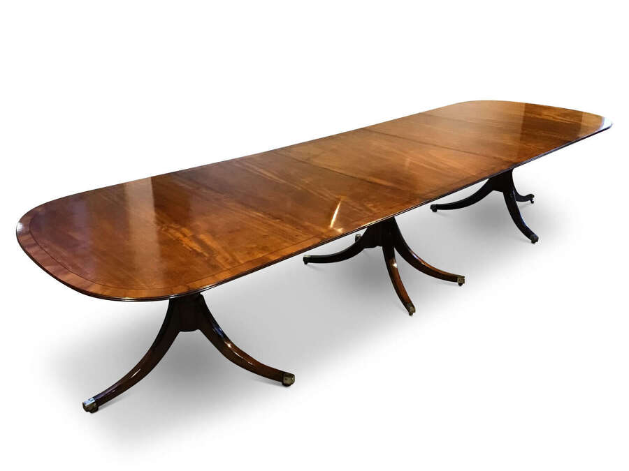 Mahogany dining table