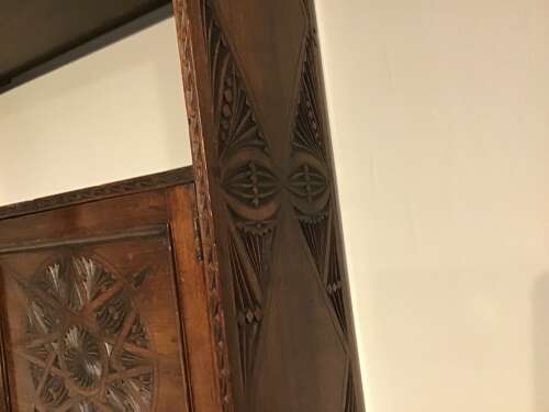 Antique wall cabinet
